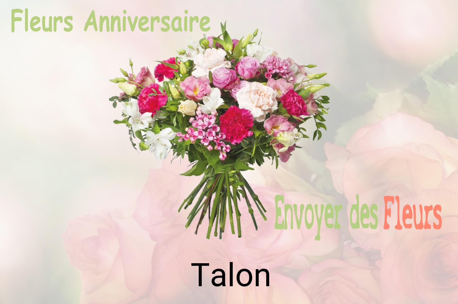 Bouquet de fleurs d’anniversaire livré à Talon